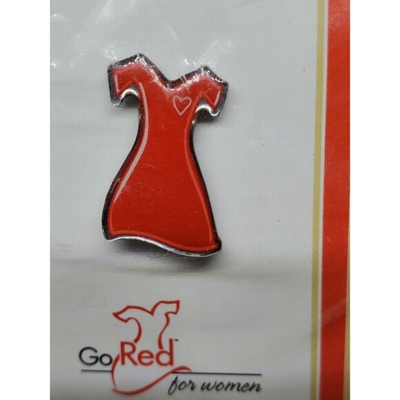 American Heart Association Red Dress Pin – Go Red for Women Macy’s Exclusive - Picture 9 of 11